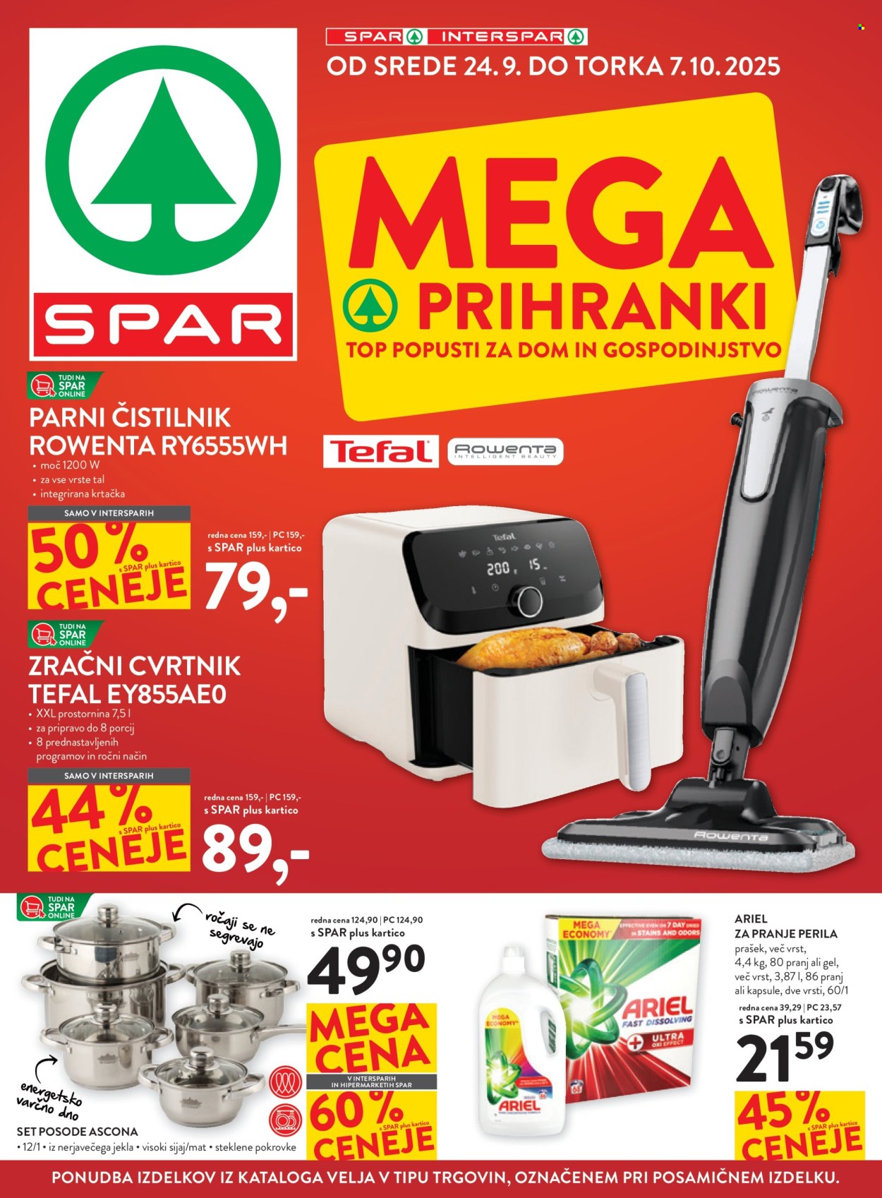 SPAR katalog - 24.9.2025 - 7.10.2025. Stran 1