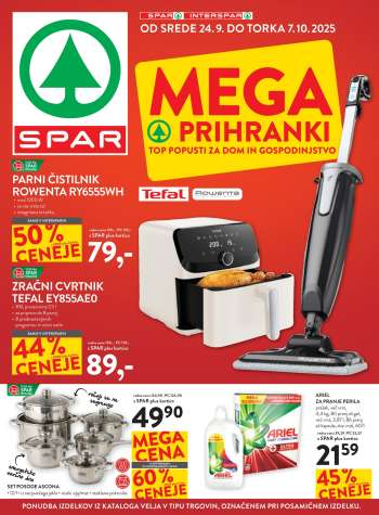 SPAR katalog - 24.9.2025 - 7.10.2025.