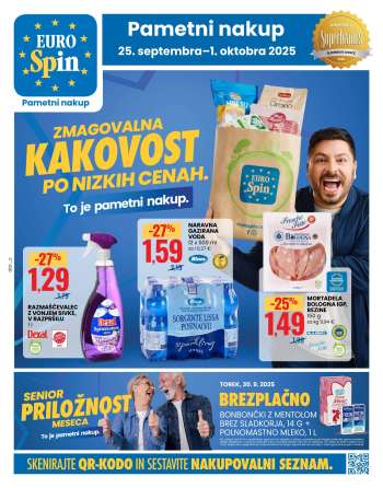 EuroSpin katalog - 25.9.2025 - 1.10.2025.