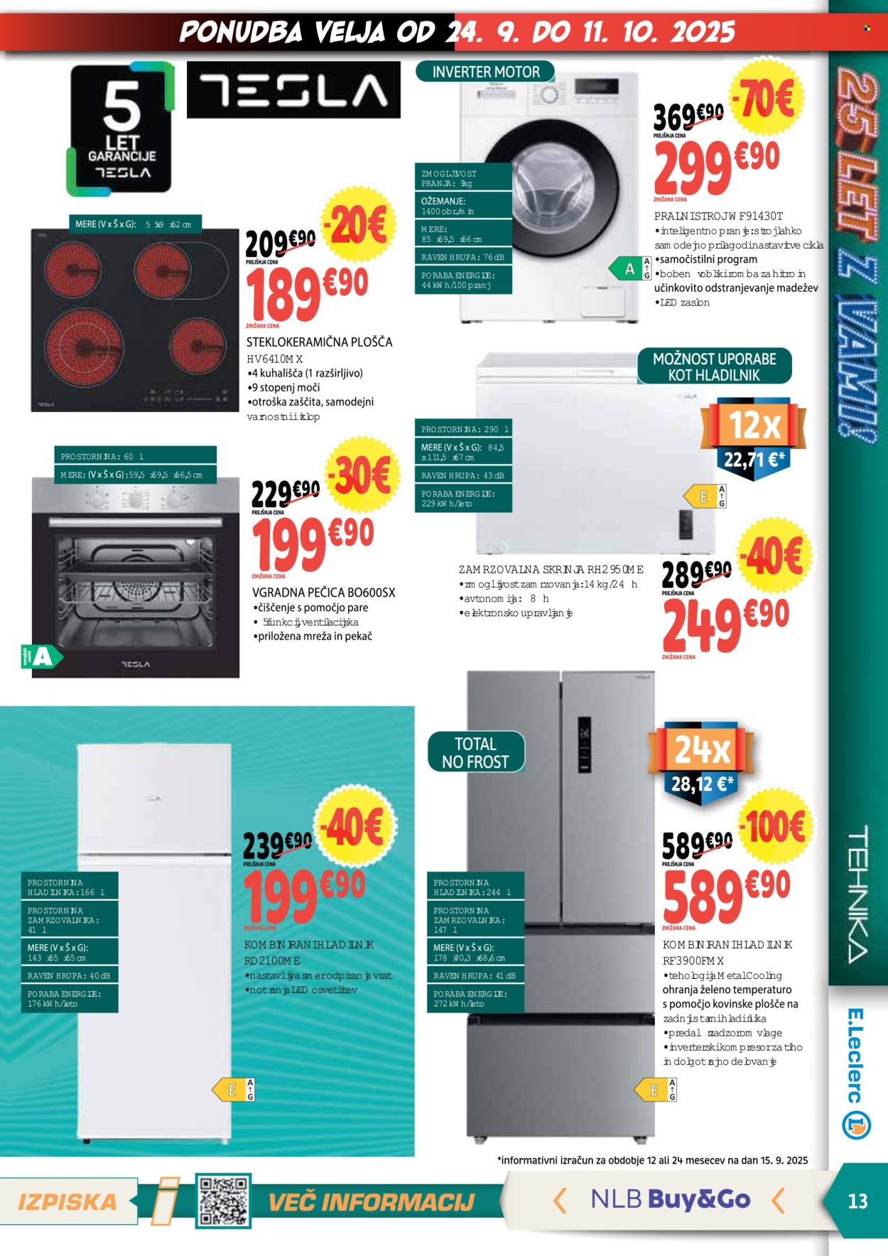 E.Leclerc katalog - 24.9.2025 - 11.10.2025. Stran 13