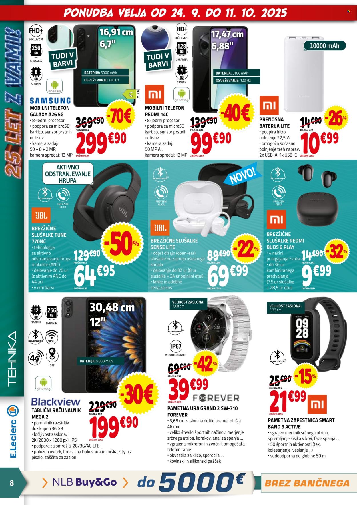 E.Leclerc katalog - 24.9.2025 - 4.10.2025. Stran 8
