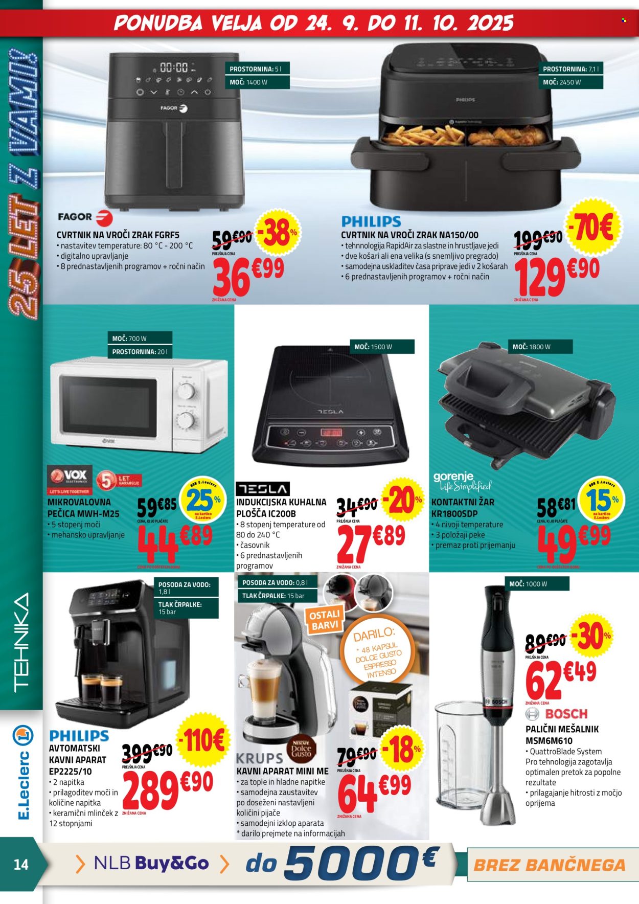E.Leclerc katalog - 24.9.2025 - 4.10.2025. Stran 14