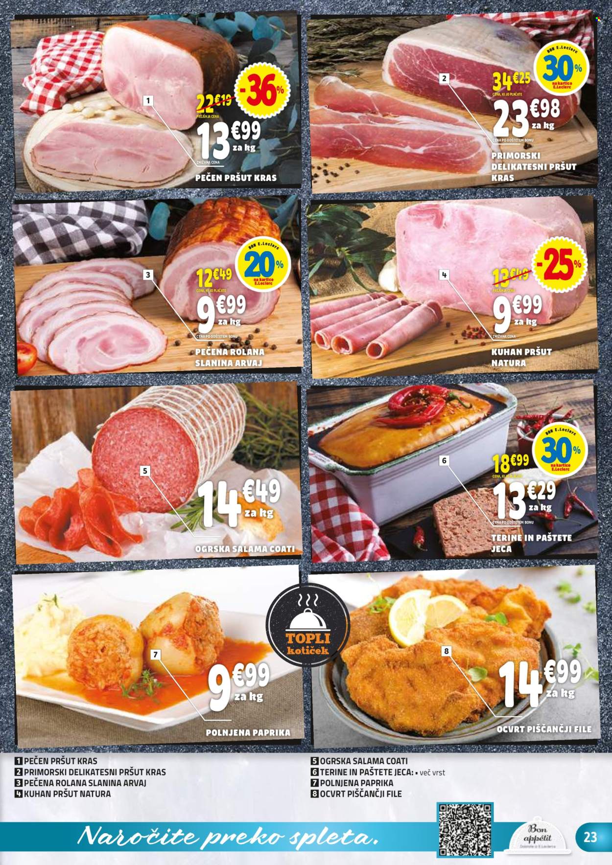 E.Leclerc katalog - 24.9.2025 - 4.10.2025. Stran 23