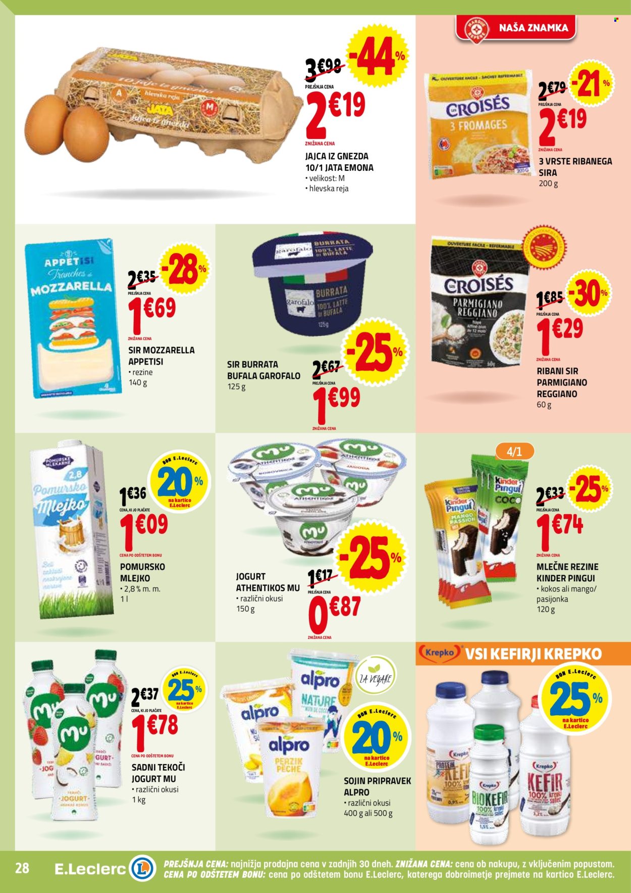 E.Leclerc katalog - 24.9.2025 - 4.10.2025. Stran 28