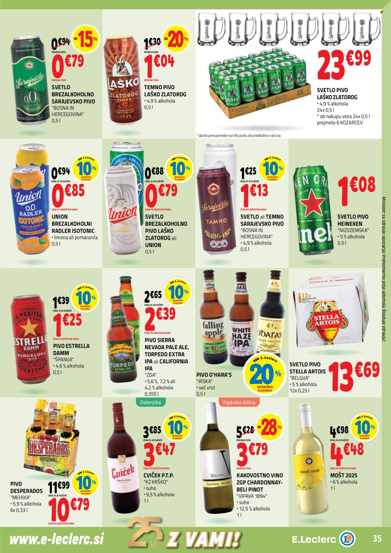 E.Leclerc katalog - 24.9.2025 - 4.10.2025. Stran 35
