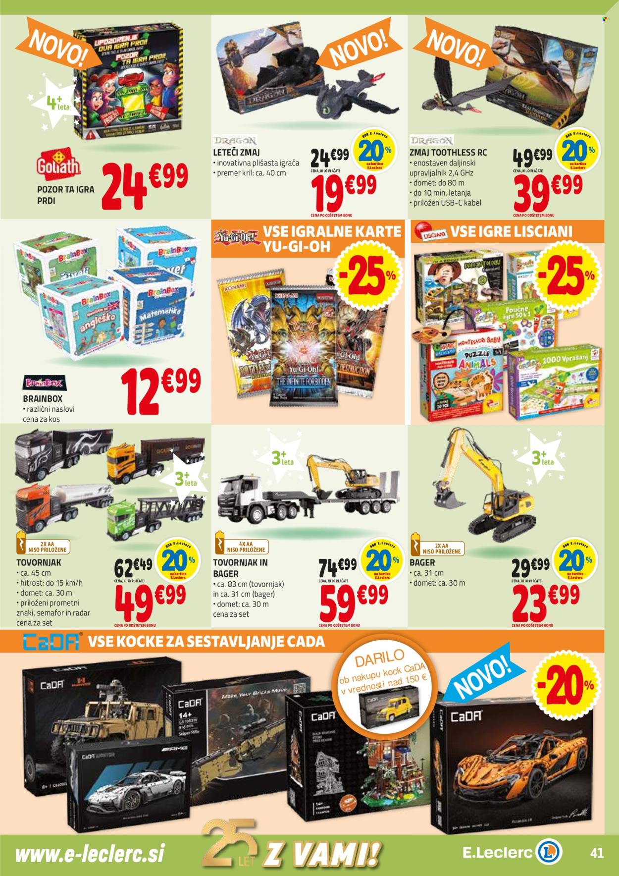 E.Leclerc katalog - 24.9.2025 - 4.10.2025. Stran 41