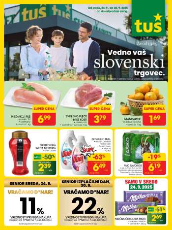 Tuš katalog - 24.9.2025 - 30.9.2025.