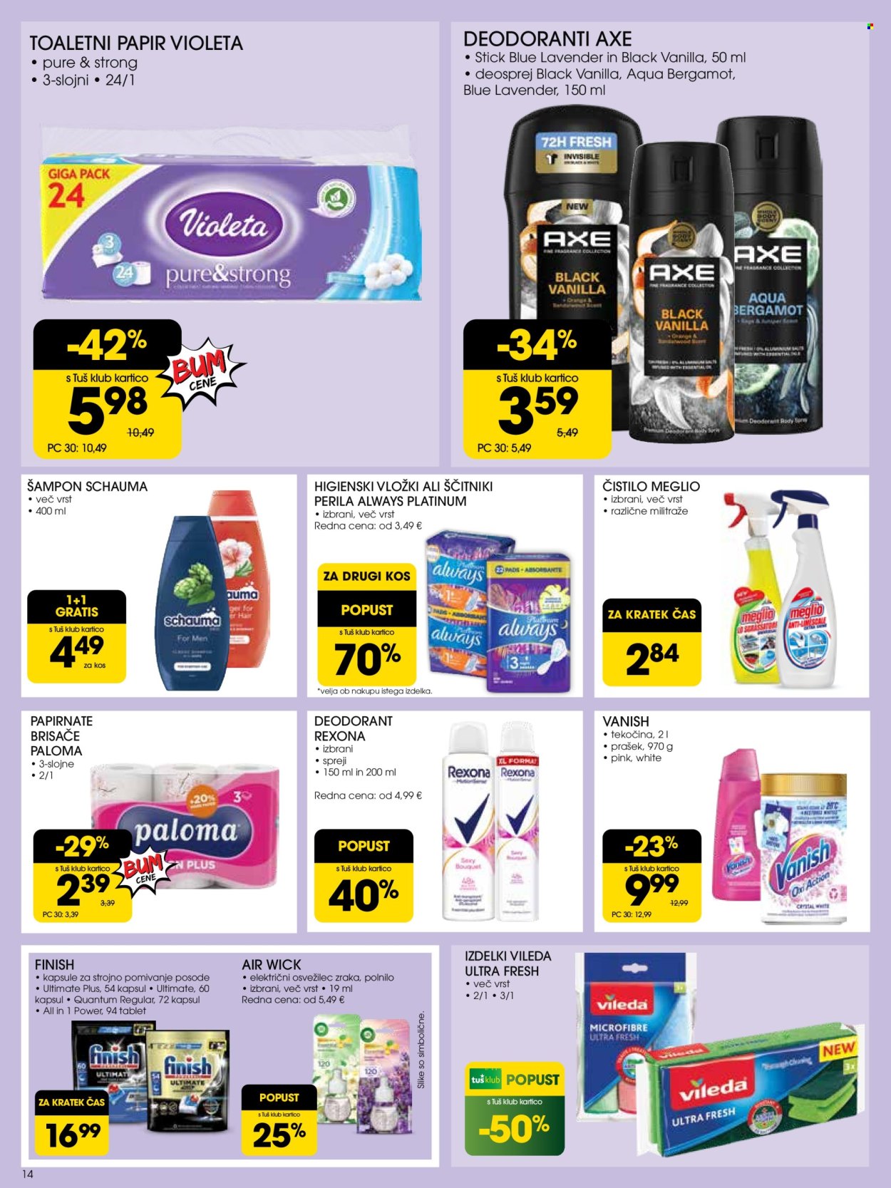 Tuš katalog - 24.9.2025 - 30.9.2025. Stran 14