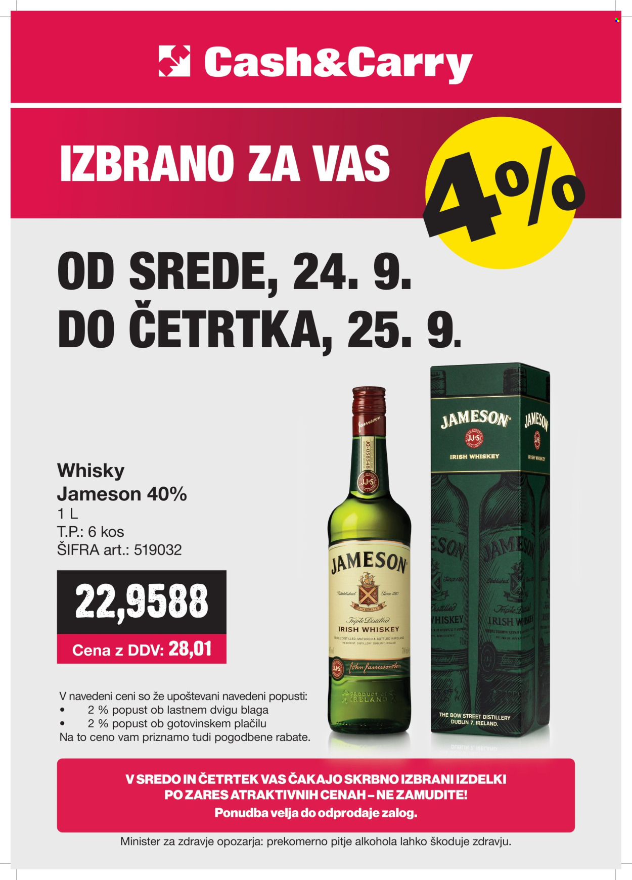 Mercator Cash & Carry katalog - 24.9.2025 - 25.9.2025. Stran 1