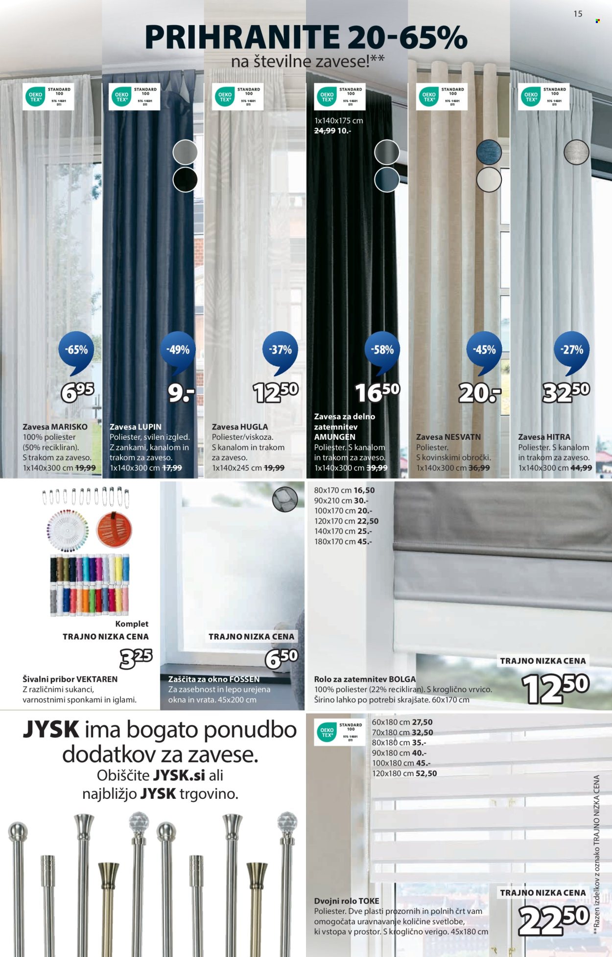 JYSK katalog - 24.9.2025 - 14.10.2025. Stran 15