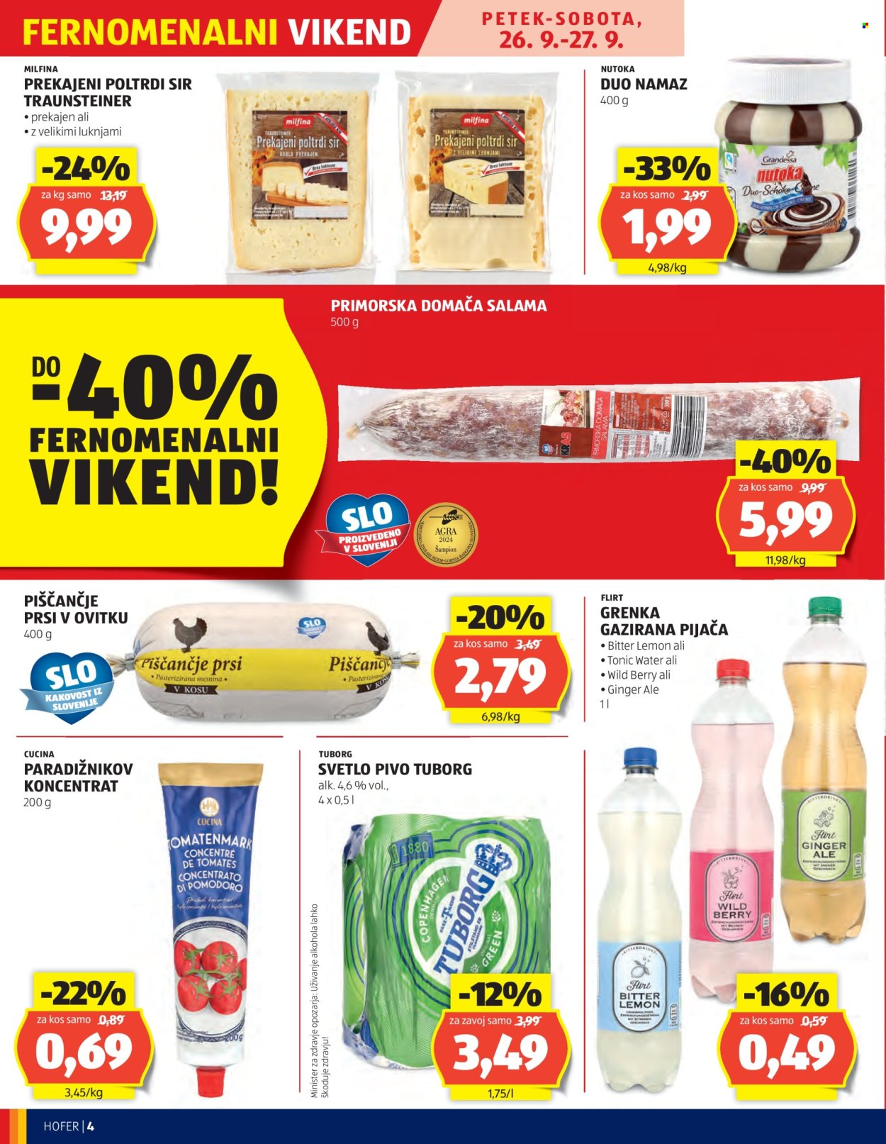 Hofer katalog - 25.9.2025 - 4.10.2025. Stran 4