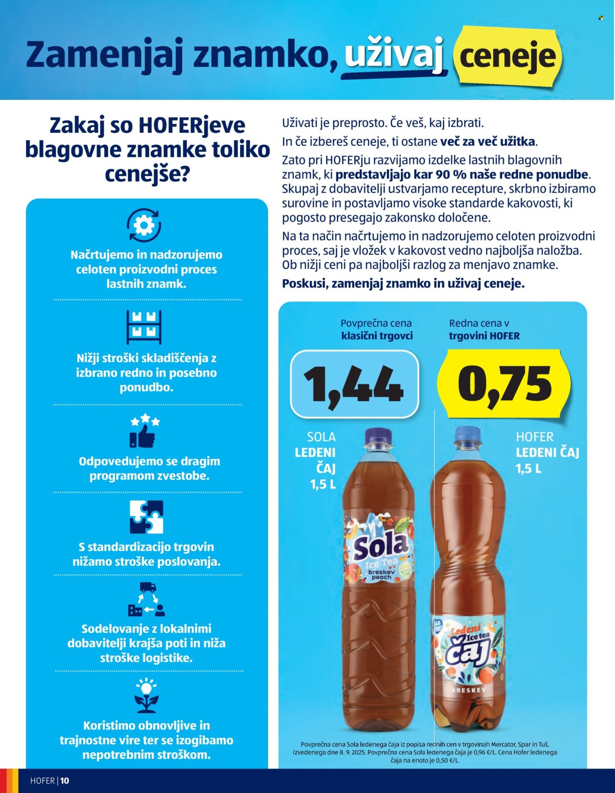 Hofer katalog - 25.9.2025 - 4.10.2025. Stran 10