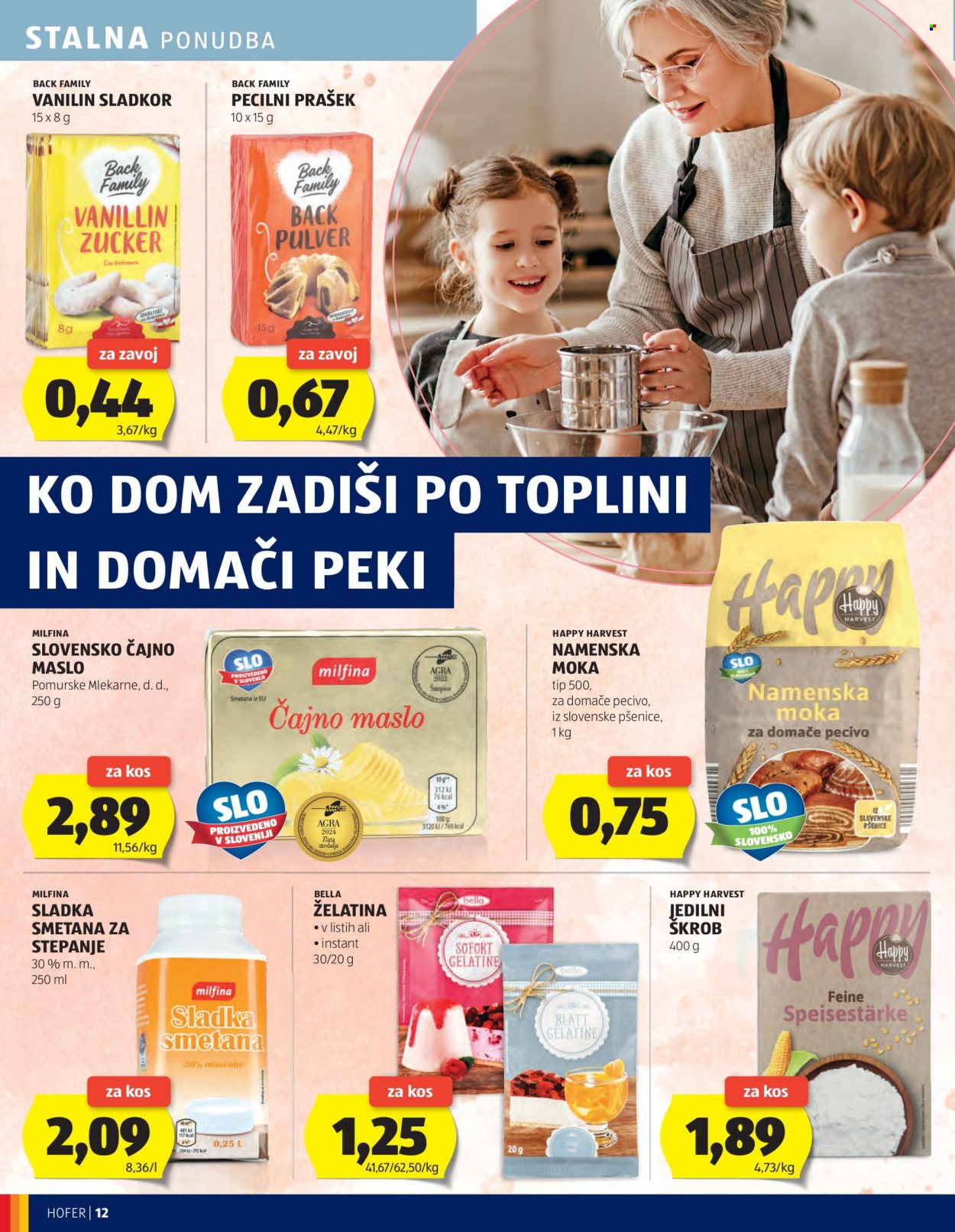 Hofer katalog - 25.9.2025 - 4.10.2025. Stran 12