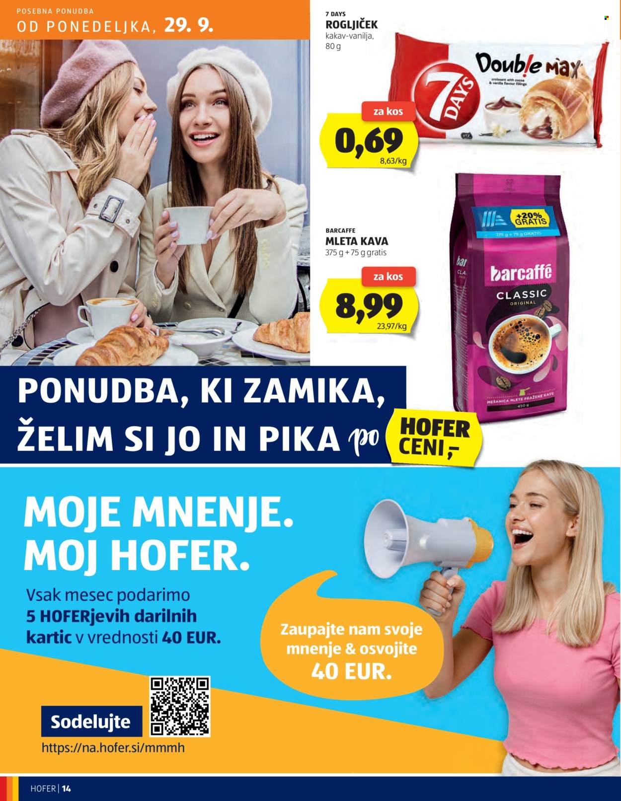 Hofer katalog - 25.9.2025 - 4.10.2025. Stran 14
