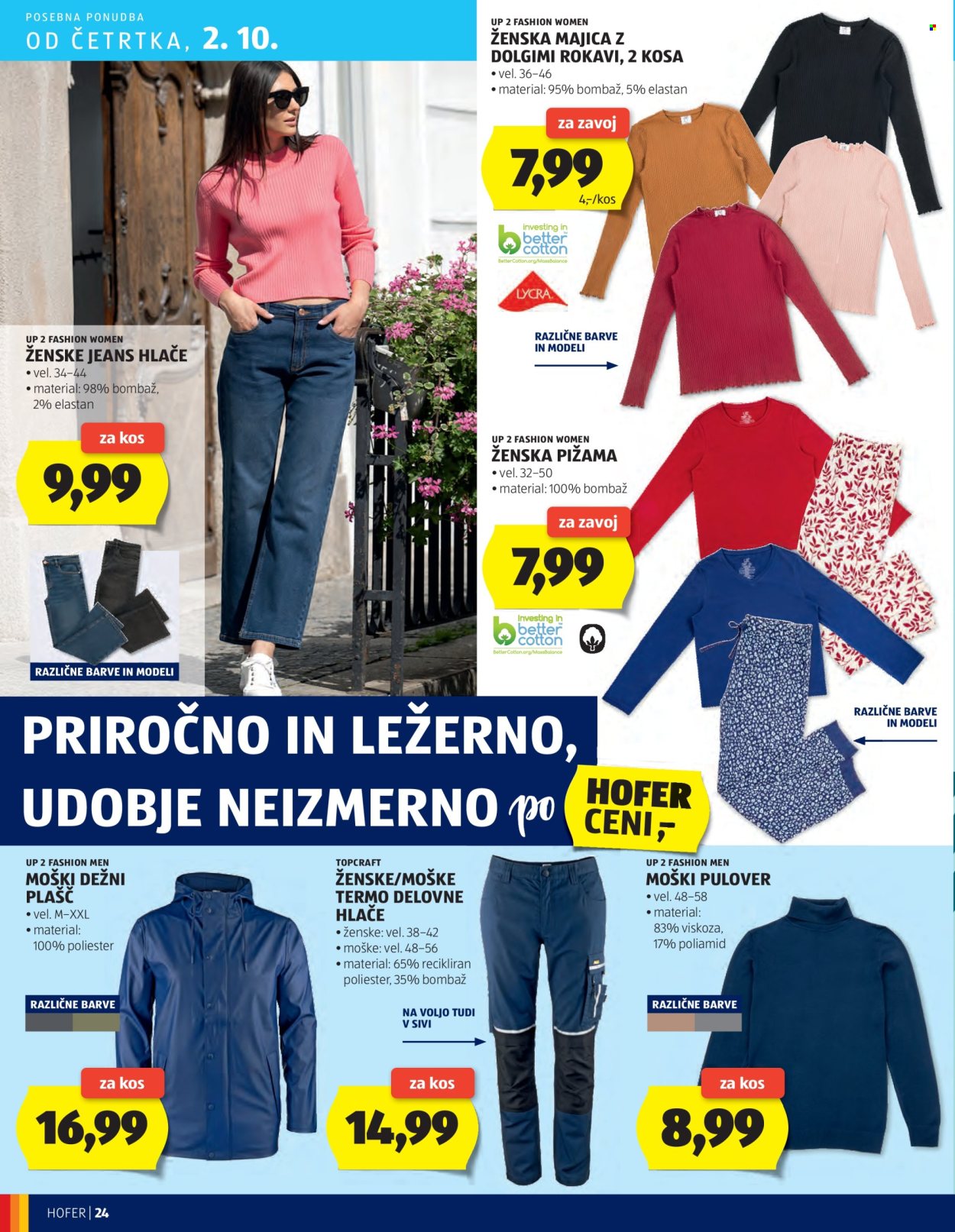 Hofer katalog - 25.9.2025 - 4.10.2025. Stran 24