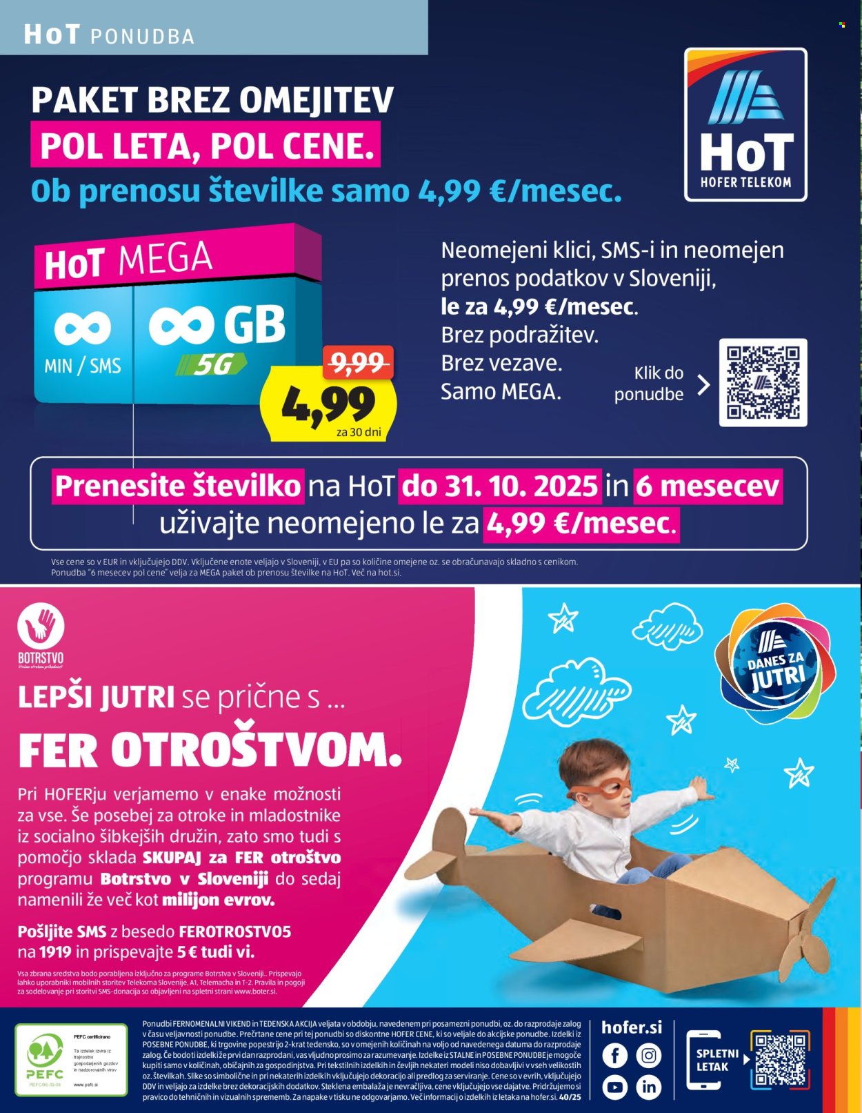 Hofer katalog - 25.9.2025 - 4.10.2025. Stran 32