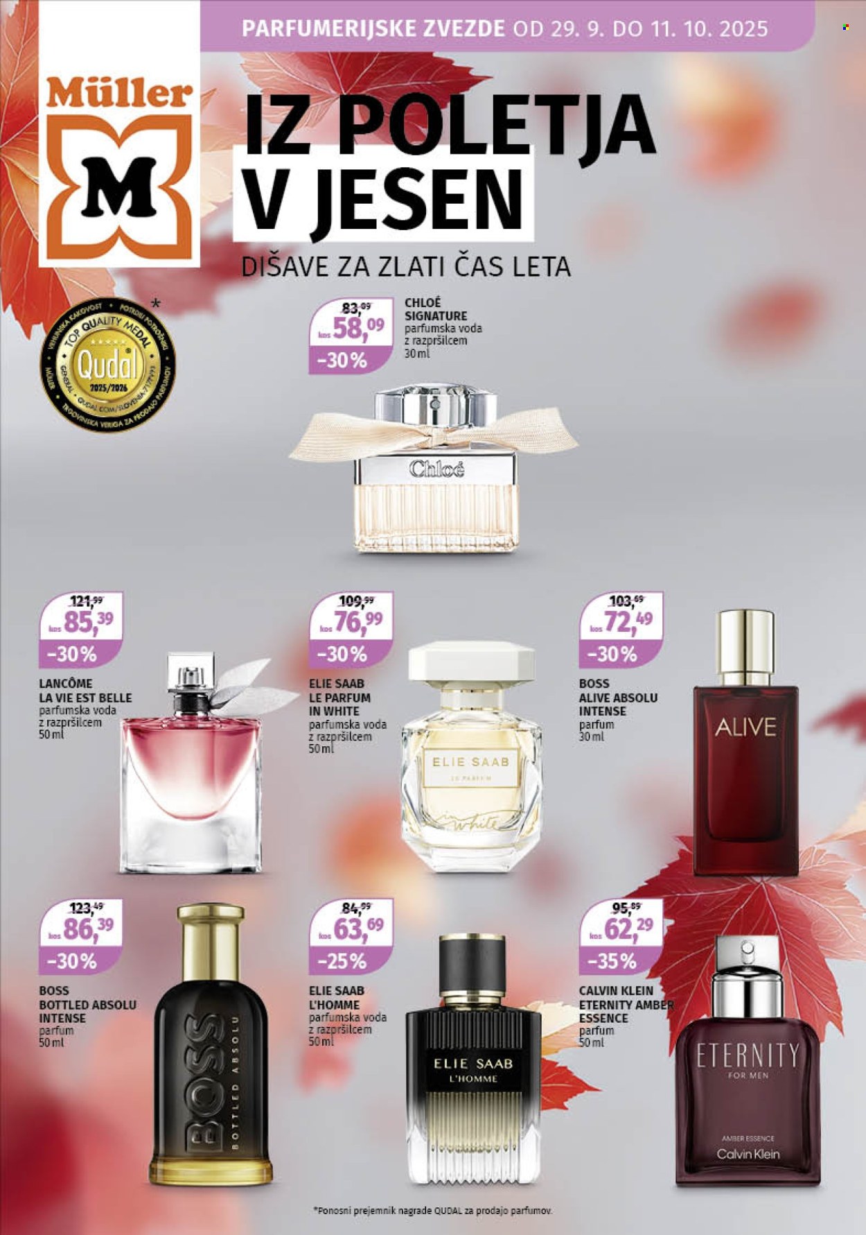 Müller katalog - 29.9.2025 - 11.10.2025. Stran 1