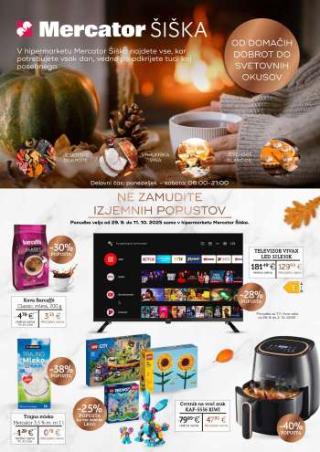 Mercator katalog - 29.9.2025 - 11.10.2025.