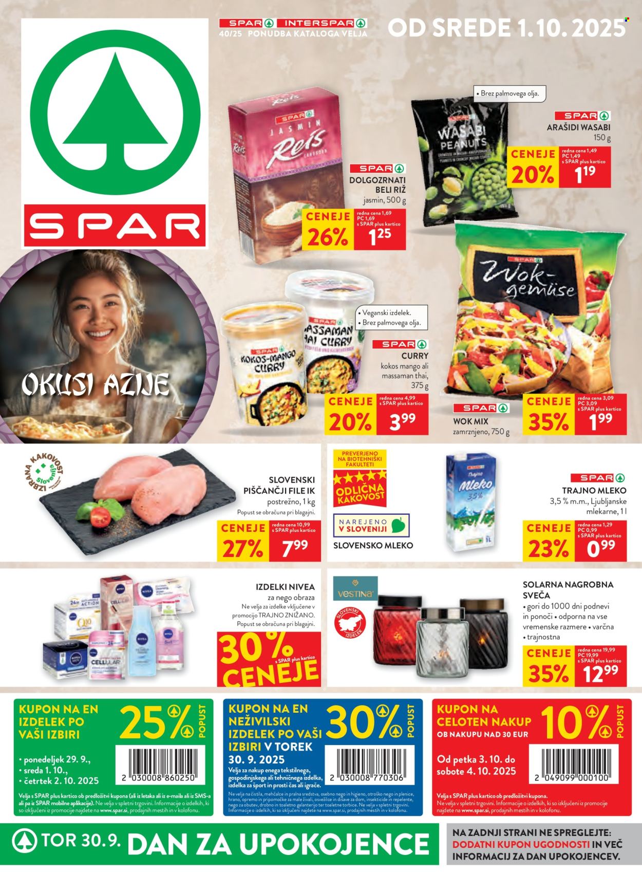 SPAR katalog - 1.10.2025 - 14.10.2025. Stran 1