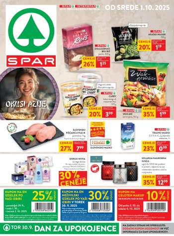 SPAR katalog - 1.10.2025 - 14.10.2025.
