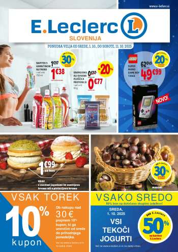 E.Leclerc katalog - 1.10.2025 - 11.10.2025.