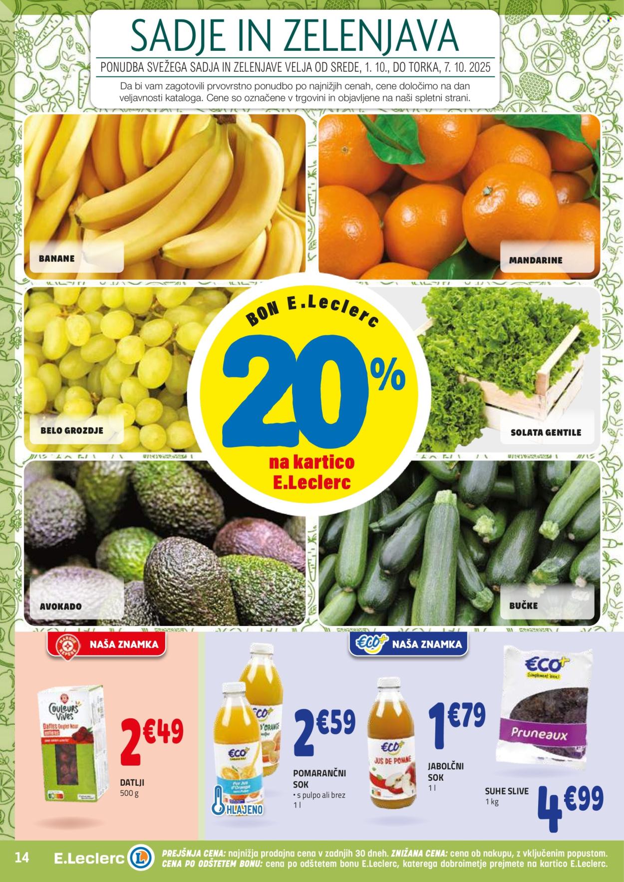 E.Leclerc katalog - 1.10.2025 - 11.10.2025. Stran 14