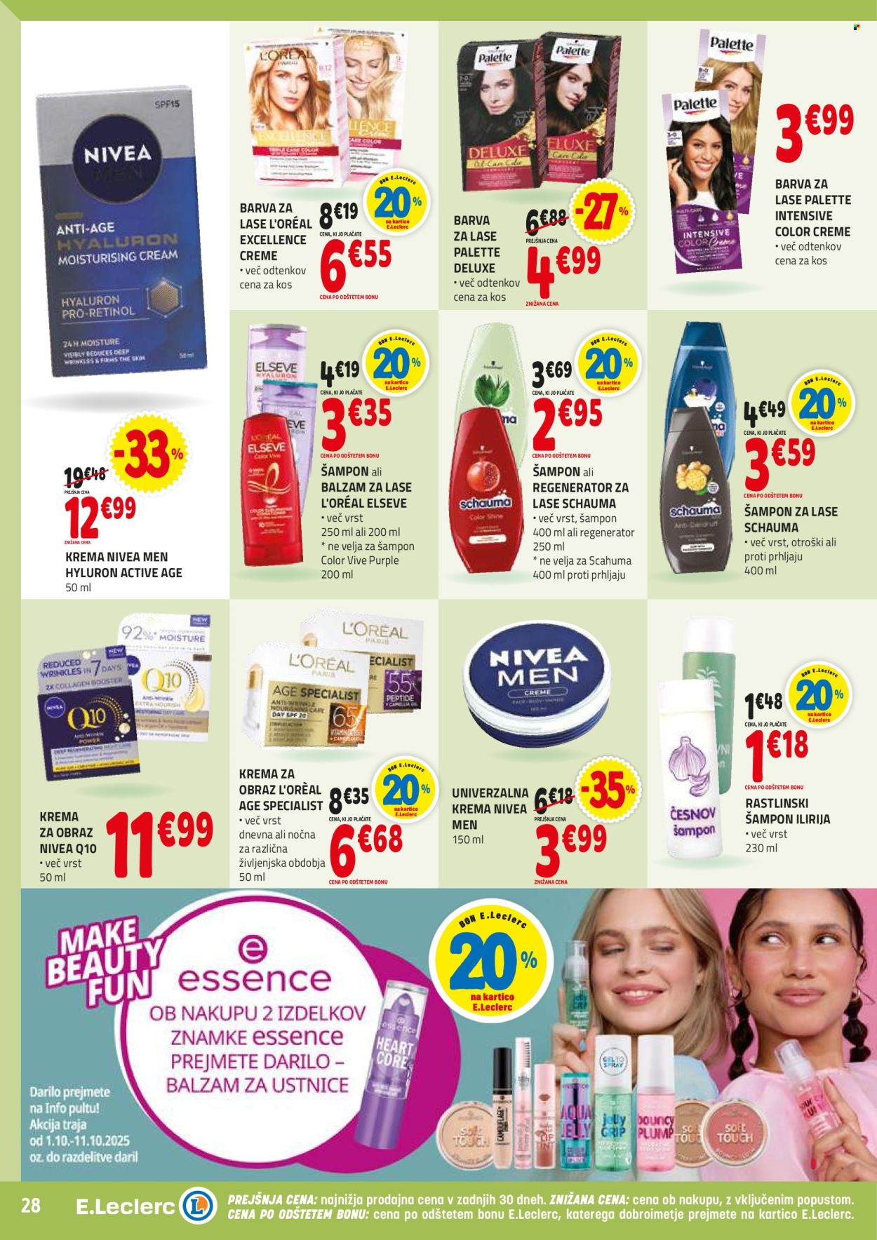 E.Leclerc katalog - 1.10.2025 - 11.10.2025. Stran 28