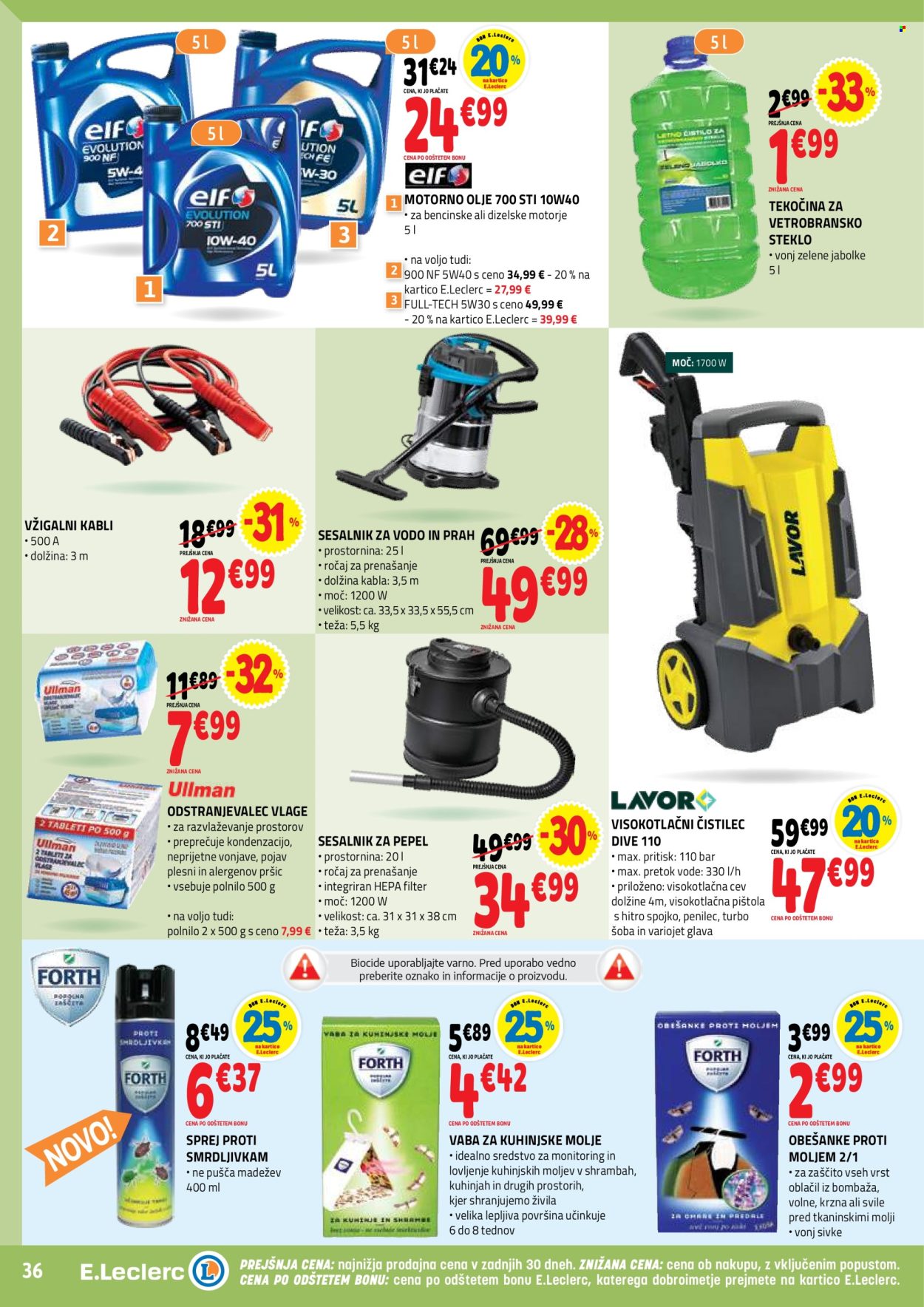 E.Leclerc katalog - 1.10.2025 - 11.10.2025. Stran 36