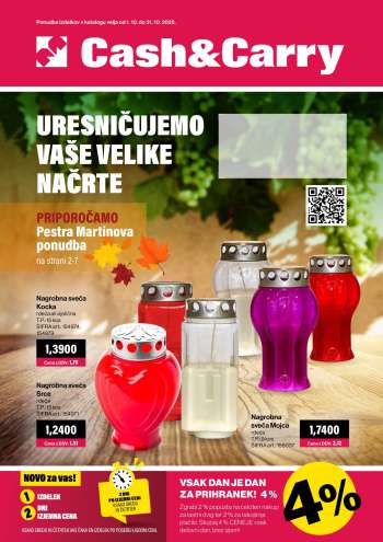 Mercator Cash & Carry katalog - 1.10.2025 - 31.10.2025.
