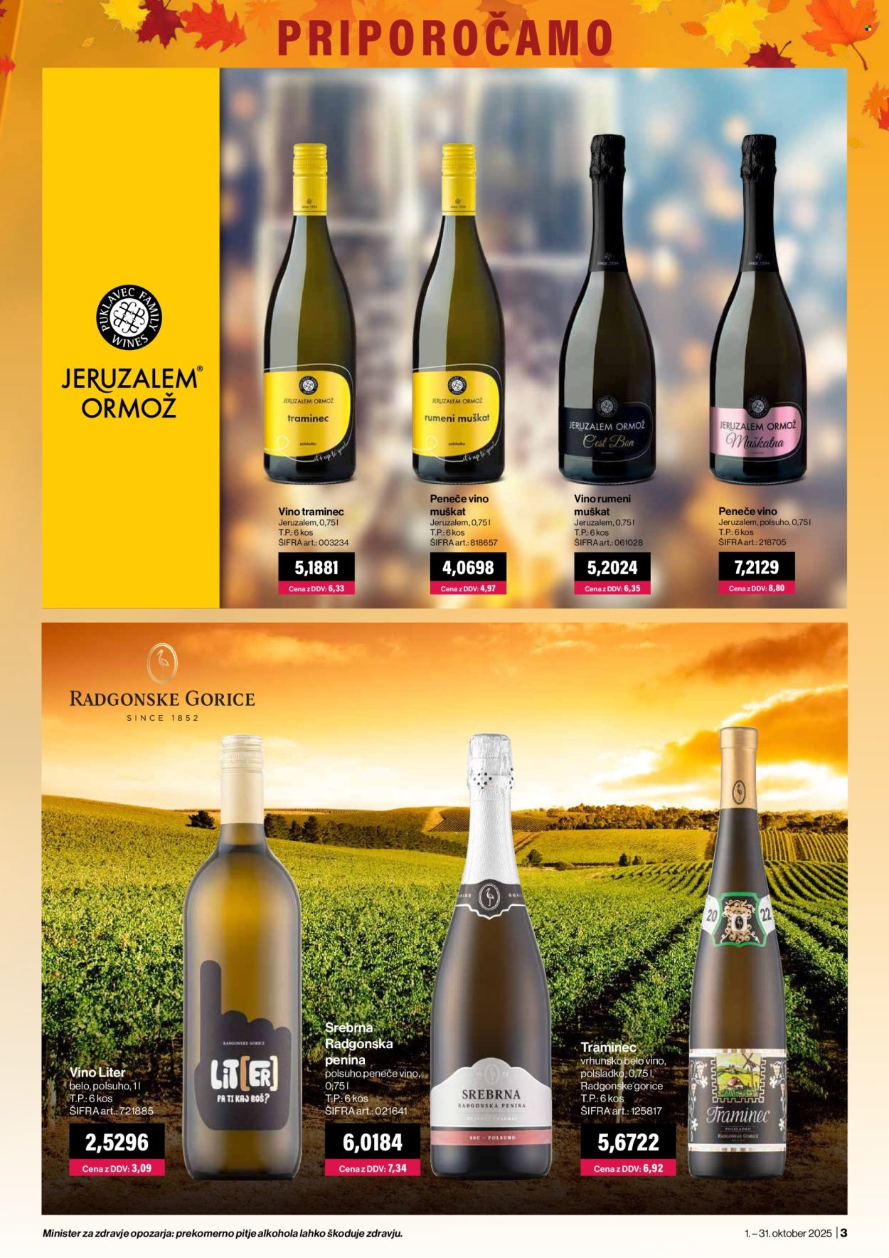 Mercator Cash & Carry katalog - 1.10.2025 - 31.10.2025. Stran 3