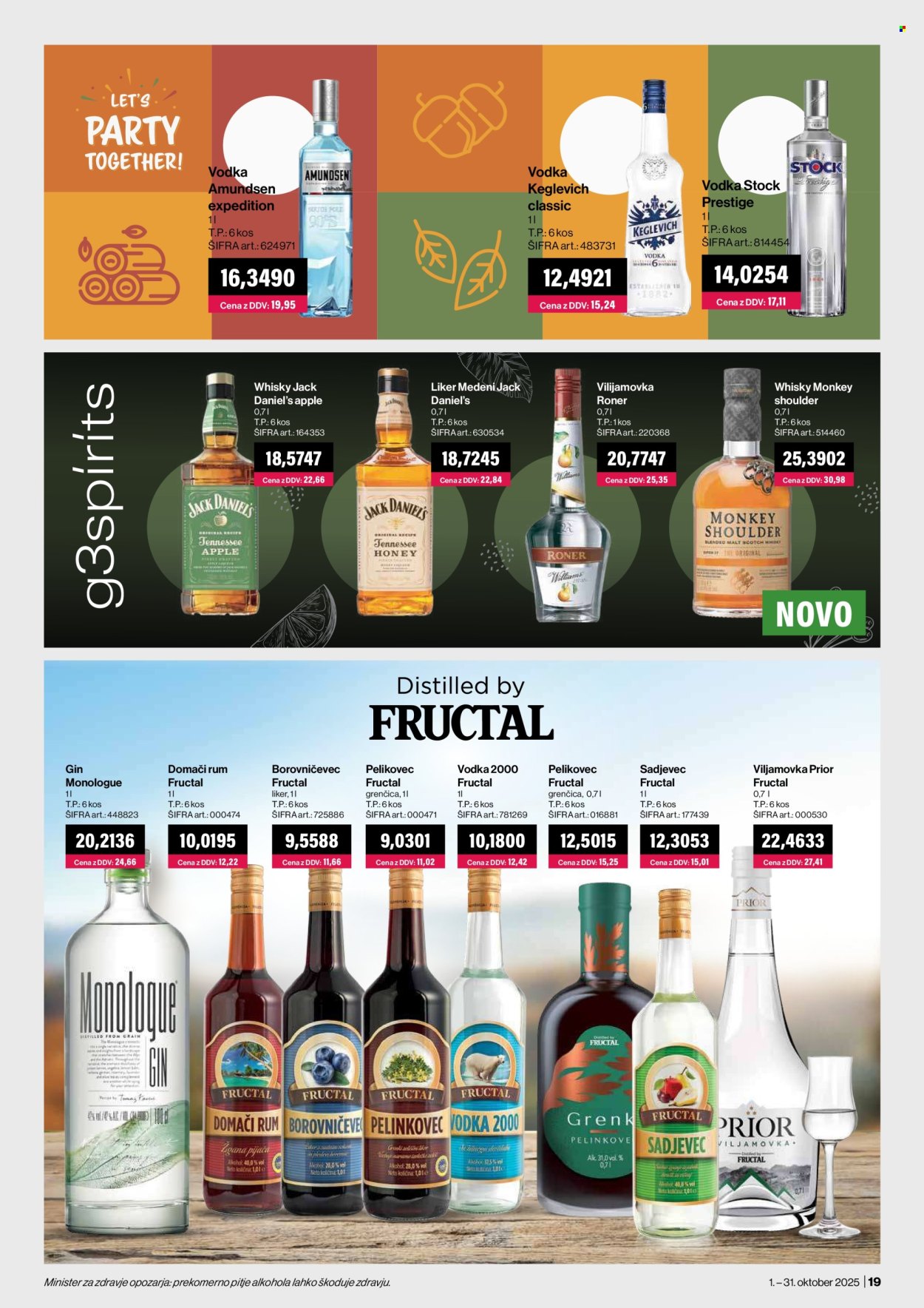 Mercator Cash & Carry katalog - 1.10.2025 - 31.10.2025. Stran 19