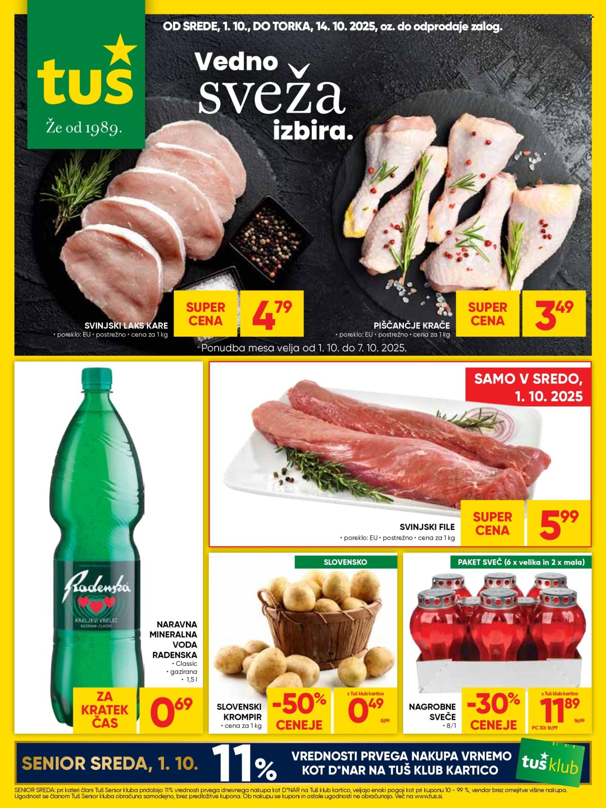Tuš katalog - 1.10.2025 - 14.10.2025. Stran 1