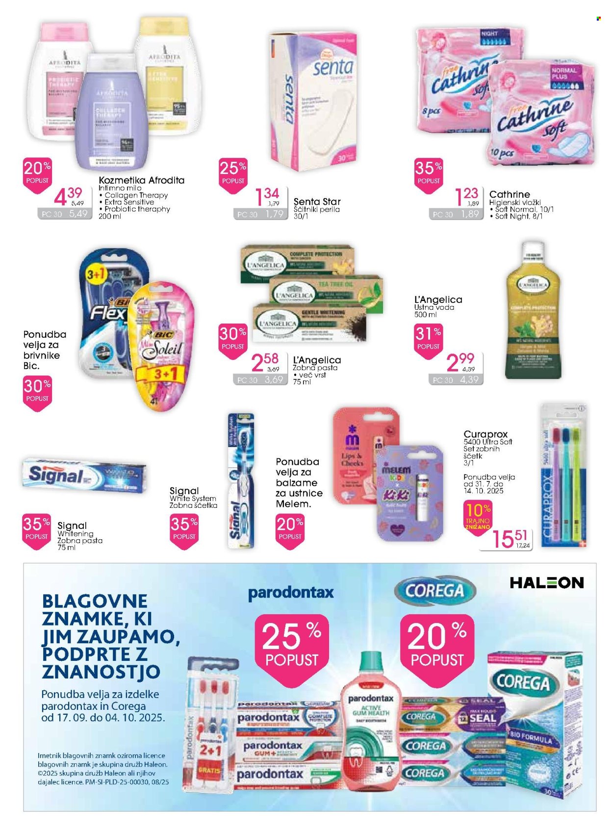 Tuš Drogeria katalog - 17.9.2025 - 4.10.2025. Stran 9