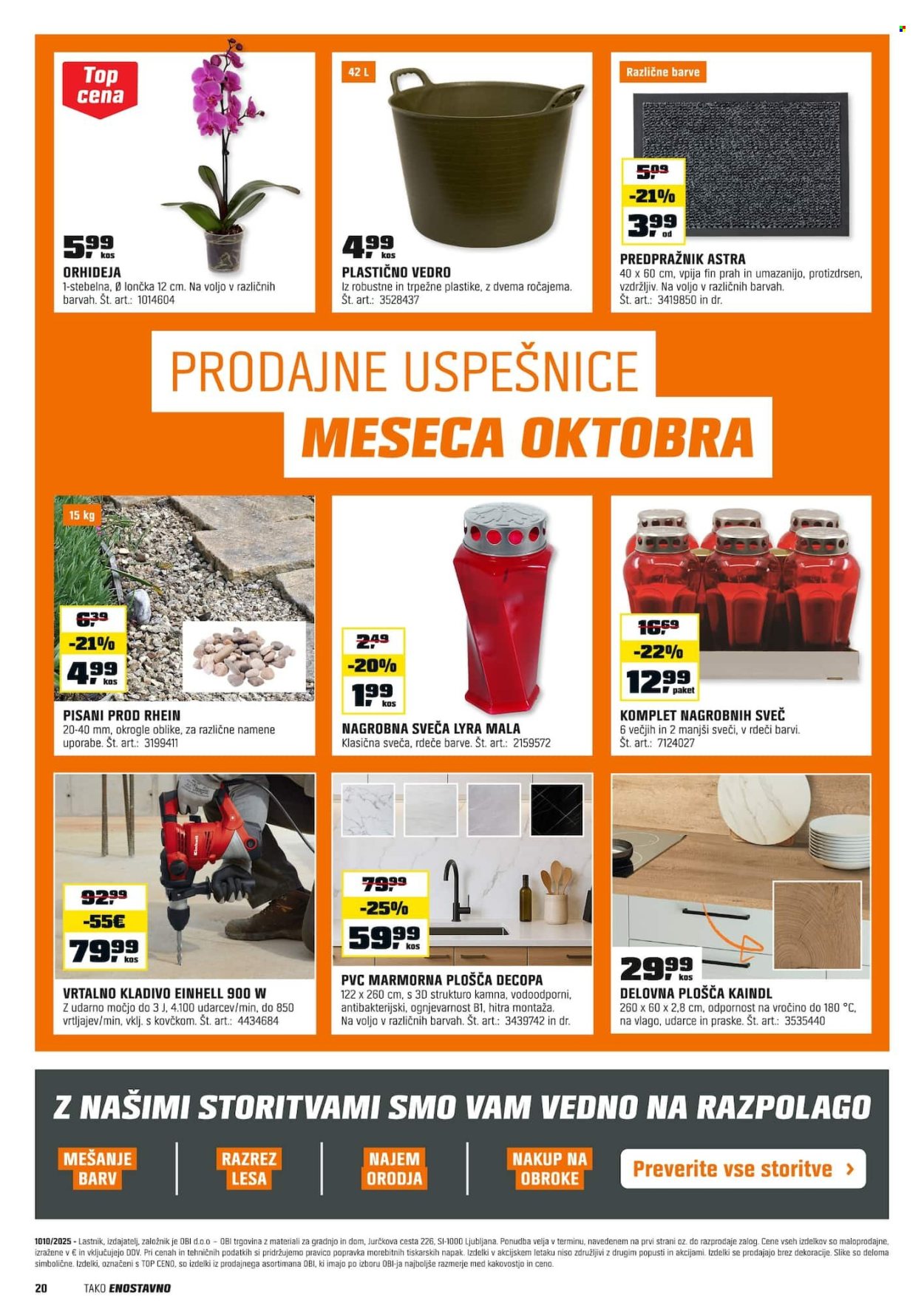 OBI katalog - 1.10.2025 - 31.10.2025. Stran 20