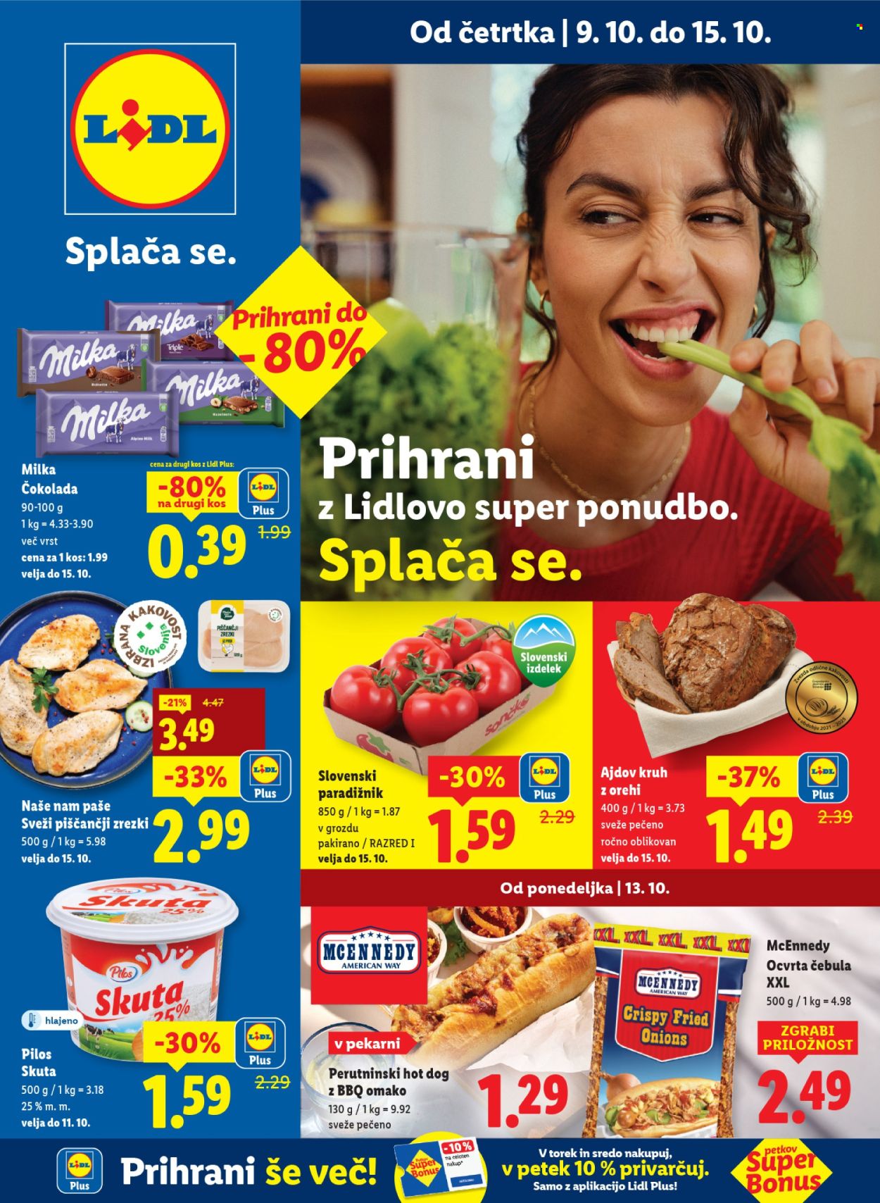 Lidl katalog - 9.10.2025 - 15.10.2025. Stran 1