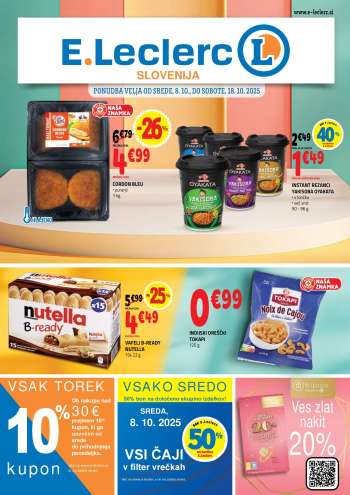 E.Leclerc katalog - 8.10.2025 - 18.10.2025.