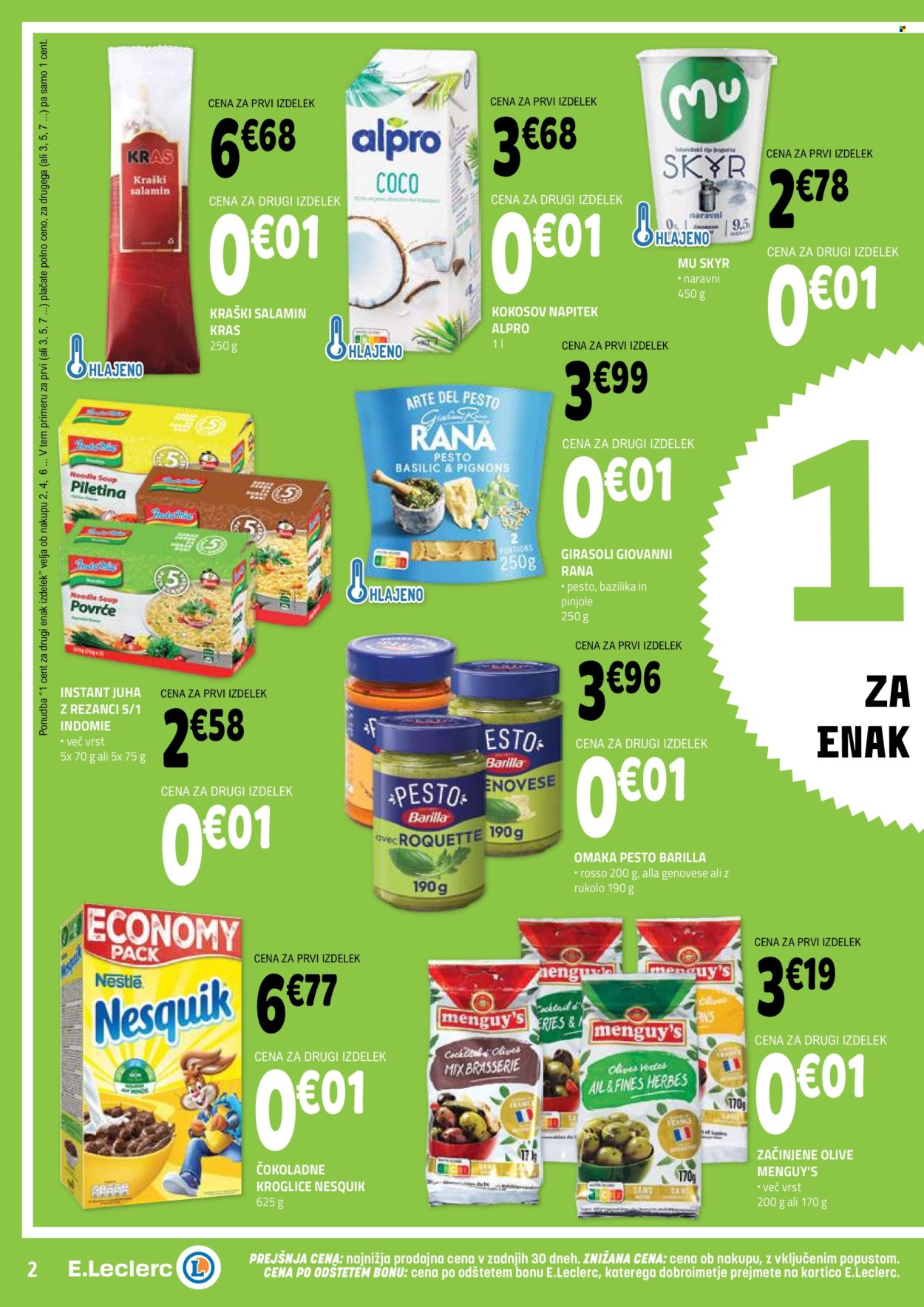 E.Leclerc katalog - 8.10.2025 - 18.10.2025. Stran 2