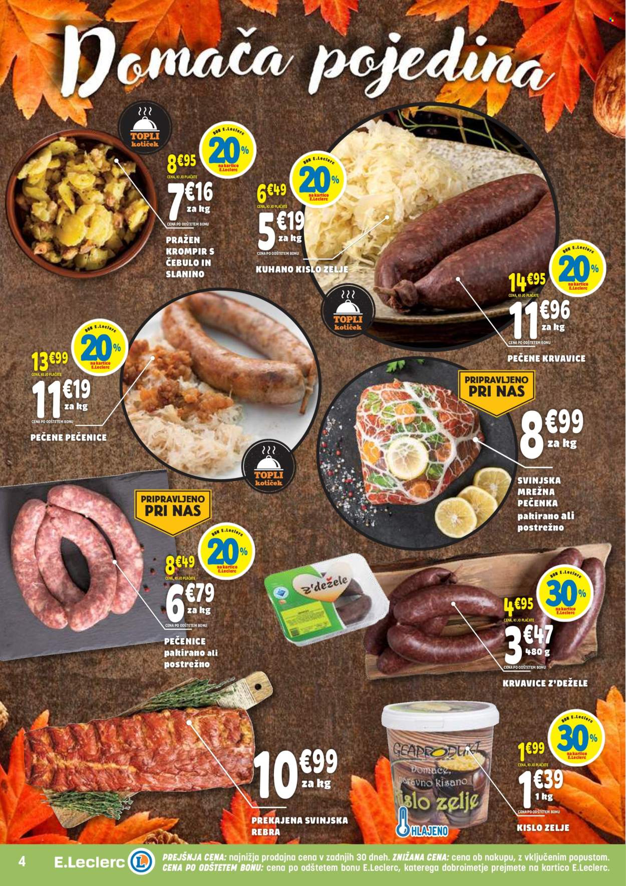E.Leclerc katalog - 8.10.2025 - 18.10.2025. Stran 4