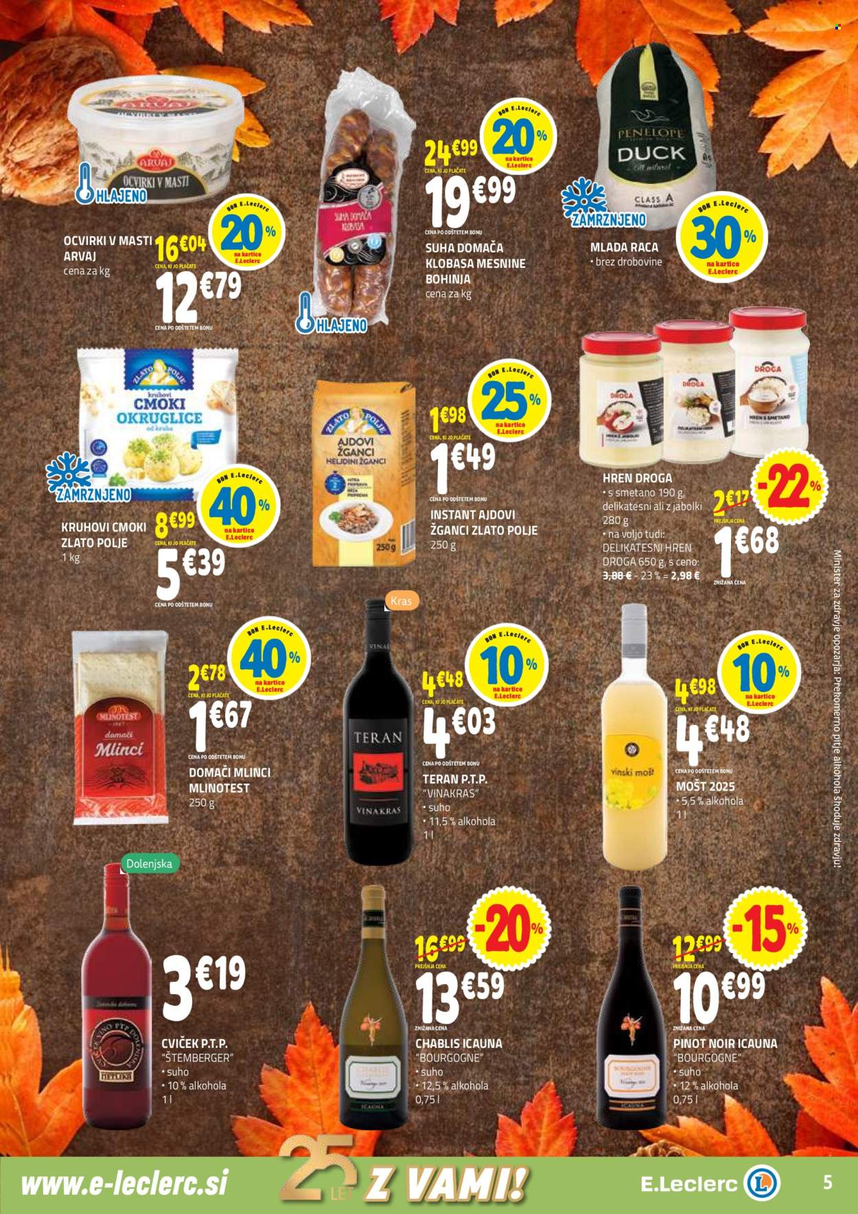 E.Leclerc katalog - 8.10.2025 - 18.10.2025. Stran 5