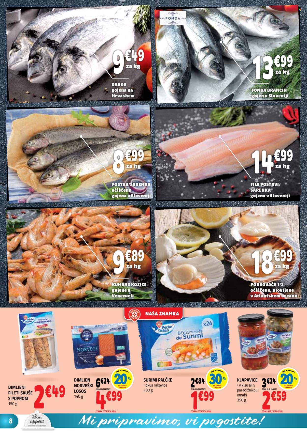 E.Leclerc katalog - 8.10.2025 - 18.10.2025. Stran 8