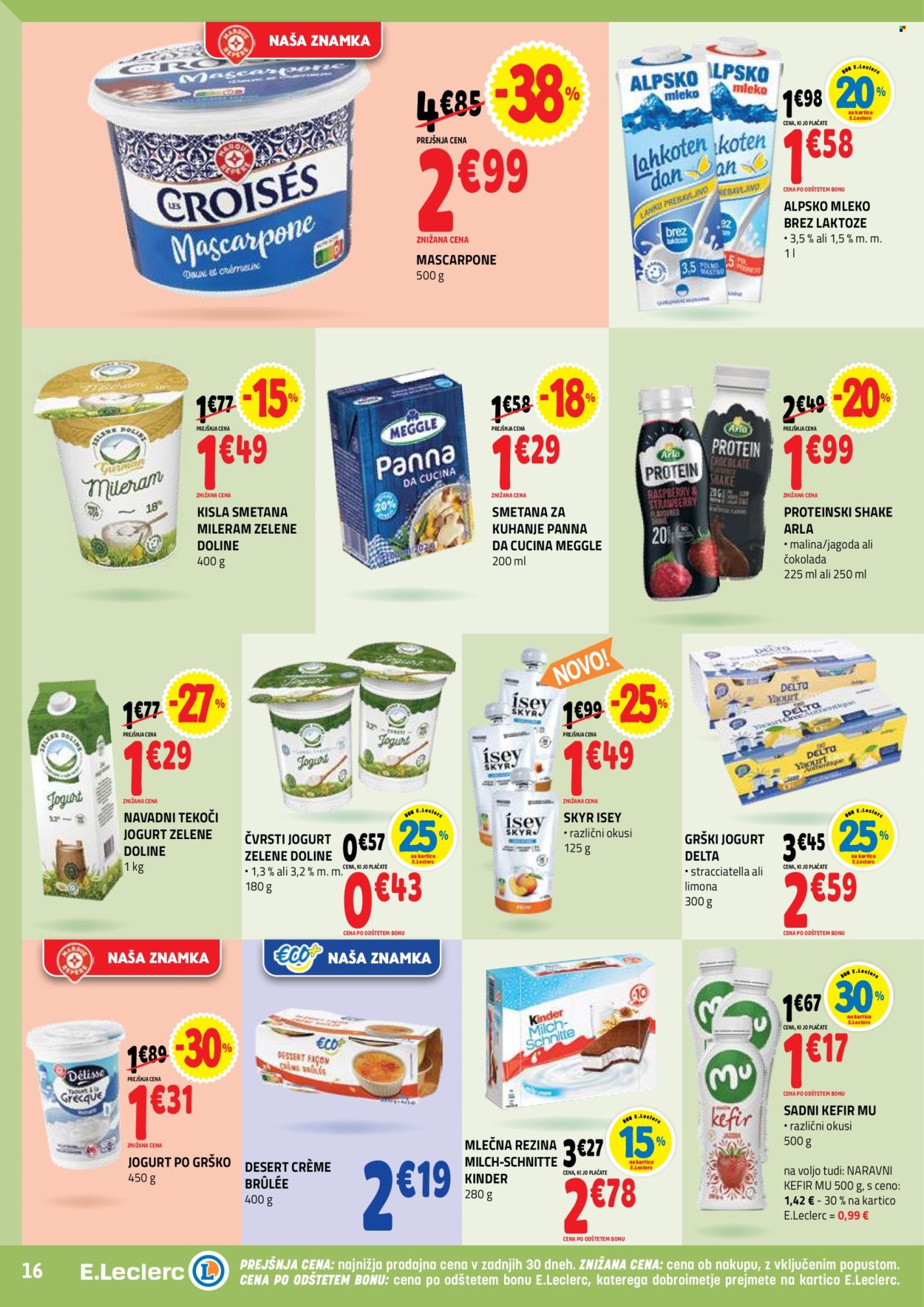 E.Leclerc katalog - 8.10.2025 - 18.10.2025. Stran 16