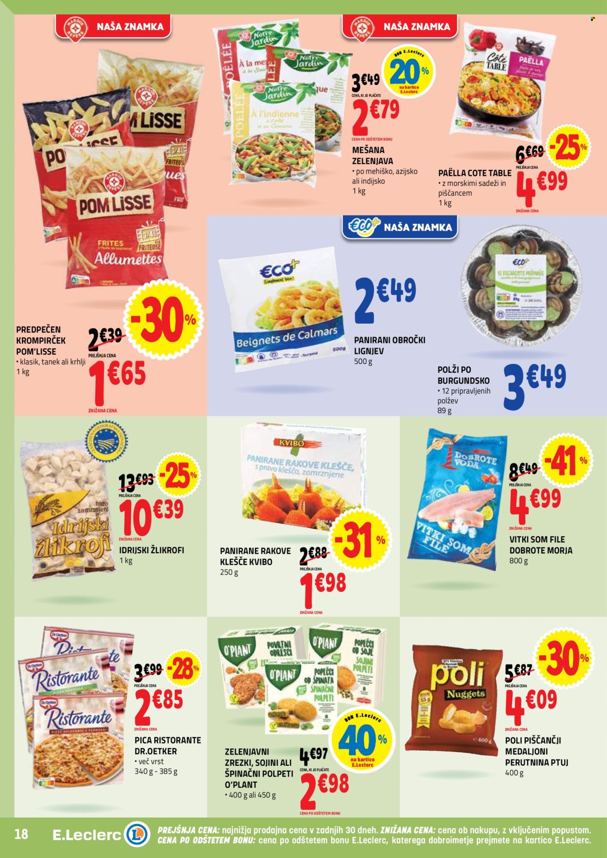 E.Leclerc katalog - 8.10.2025 - 18.10.2025. Stran 18