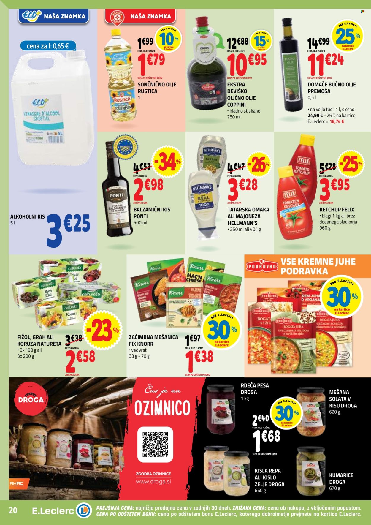 E.Leclerc katalog - 8.10.2025 - 18.10.2025. Stran 20