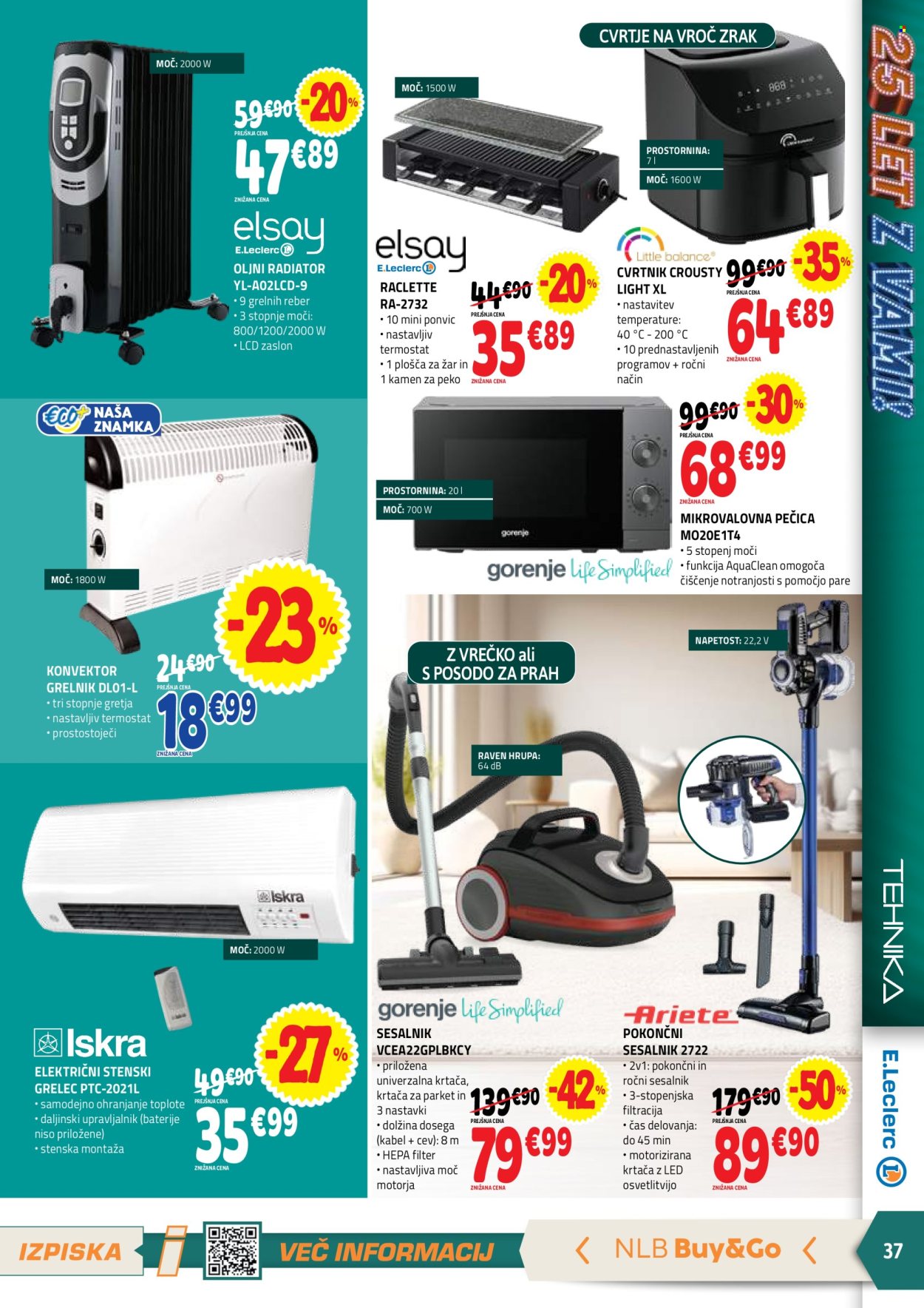 E.Leclerc katalog - 8.10.2025 - 18.10.2025. Stran 37