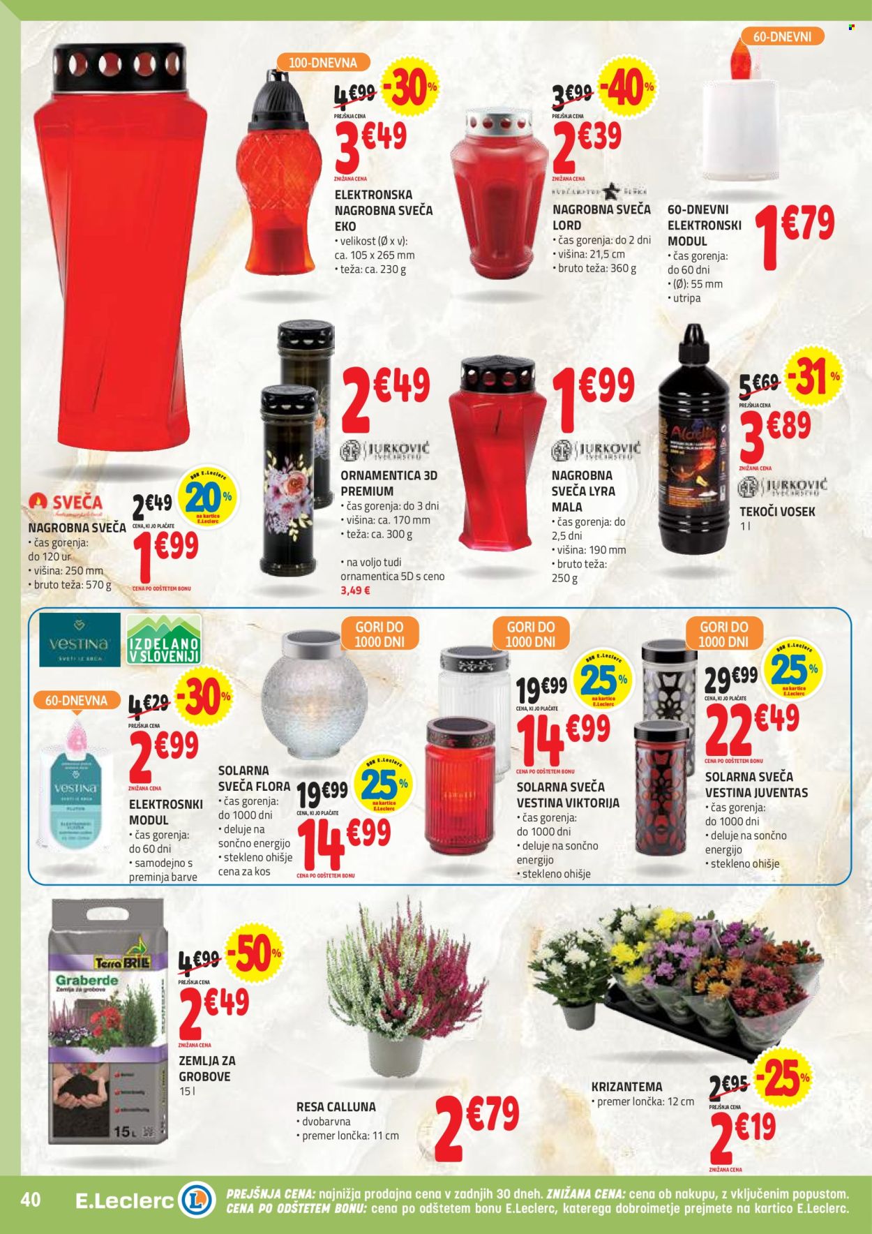 E.Leclerc katalog - 8.10.2025 - 18.10.2025. Stran 40