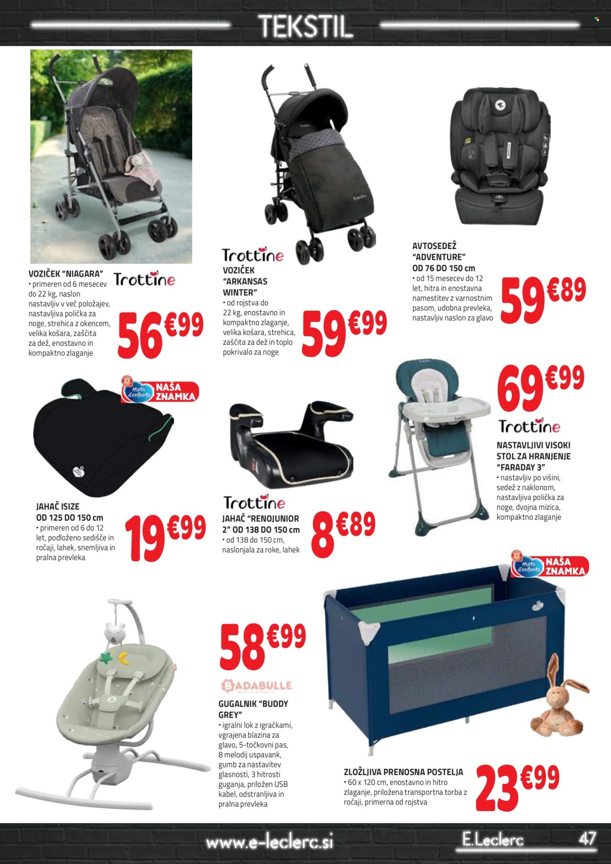 E.Leclerc katalog - 8.10.2025 - 18.10.2025. Stran 47