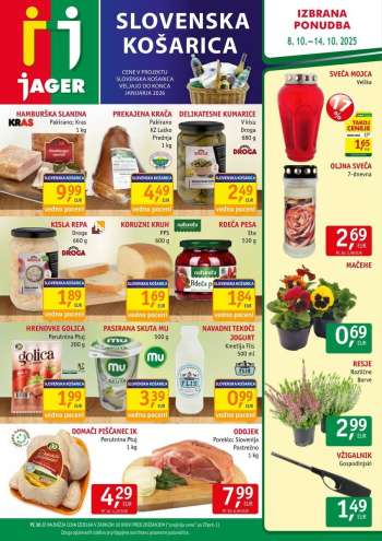 JAGER katalog - 8.10.2025 - 14.10.2025.
