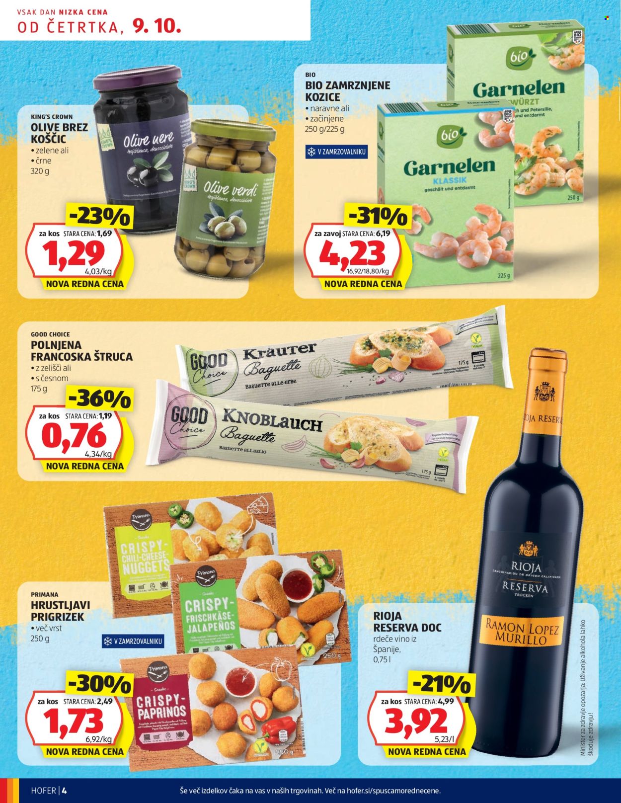Hofer katalog - 9.10.2025 - 16.10.2025. Stran 4