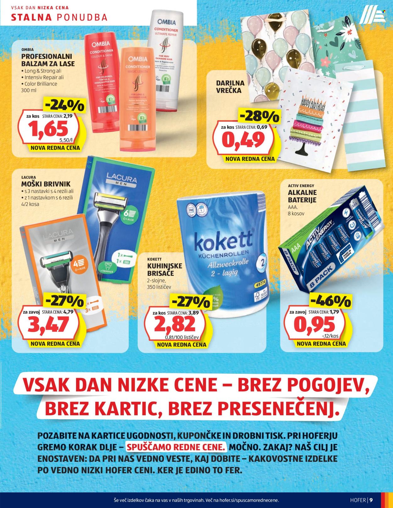 Hofer katalog - 9.10.2025 - 16.10.2025. Stran 9