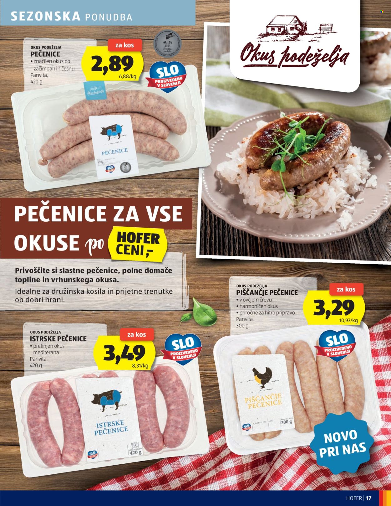 Hofer katalog - 9.10.2025 - 16.10.2025. Stran 17